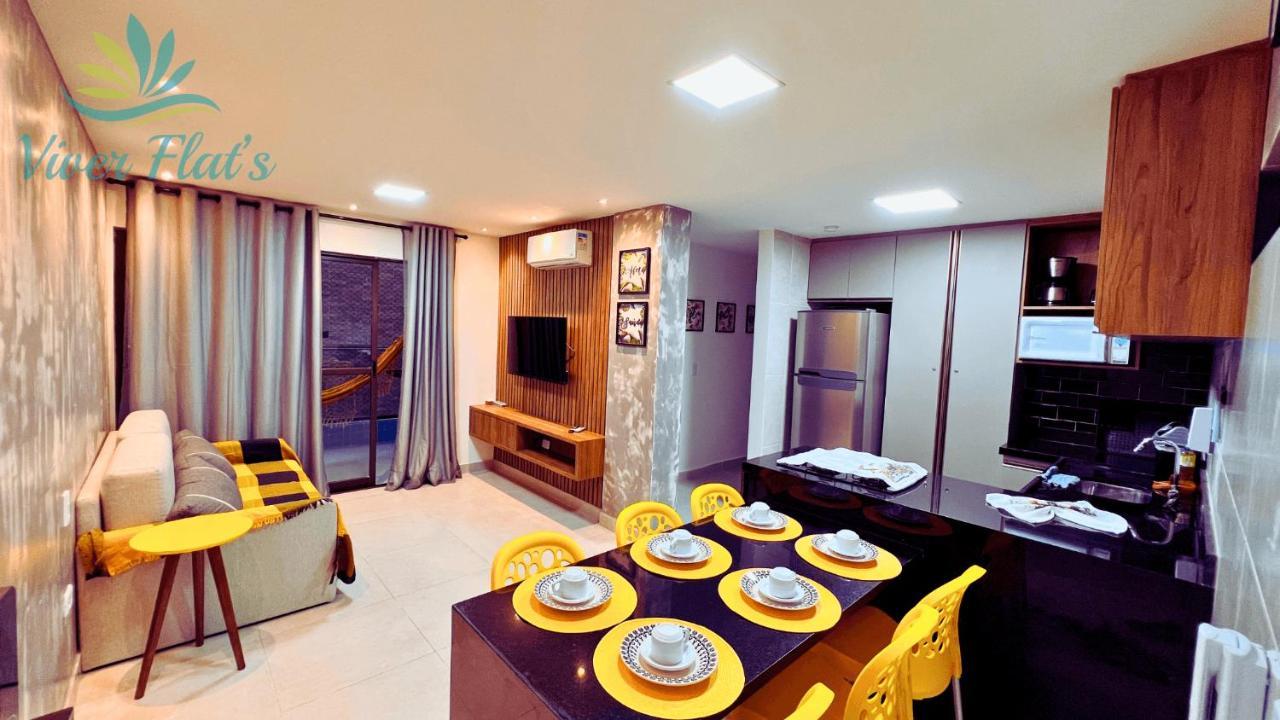 "Vivendo No Paraiso" - Flat C/Suite No Centro Pôrto das Galinhas Buitenkant foto